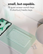 Macally Bluetooth Keyboard for Tablet | Wireless Keyboard for iPad mini/Air/Mini - Image 5