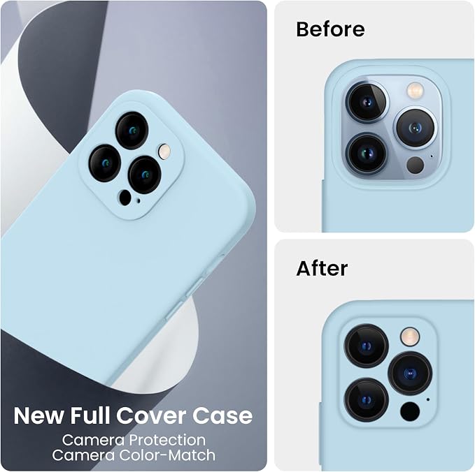 FireNova Designed for iPhone 13 Pro Case, Silicone Upgraded Phone Case with - Image 3