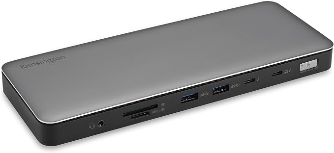 Kensington SD5768T EQ Thunderbolt 4 Docking Station, Dual 4K@60Hz via HDMI/TB4 by Kensington