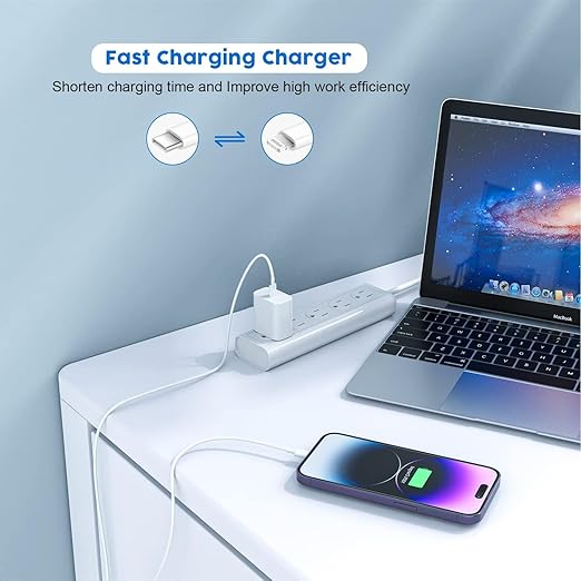 10FT iPhone Charger, iPhone 14 Fast Charging Block, Long 10Feet Fast Apple - Image 7