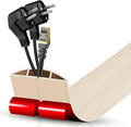 Floor Cord Cover Cavity 0.8"x0.37" Self Adhesive Cord Hider, 3.3FT Low Profile by DBHXXMB-HH