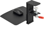 Metal Clamp-on Adjustable Computer Mouse Pad and Device Holder - Image 4