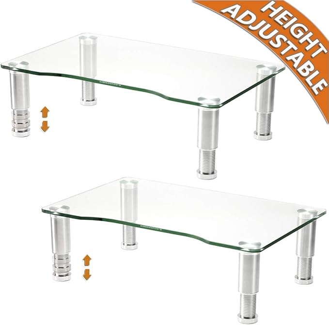 2 Pack Computer Monitor Riser - Image 8