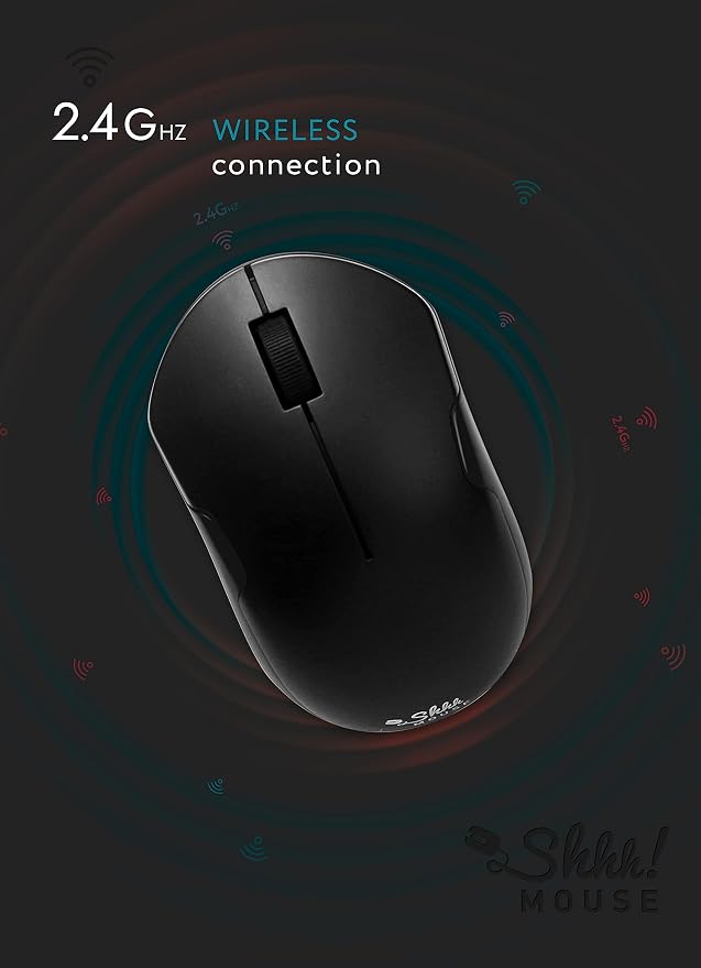 – Wireless Silent Optical Mouse - Image 2