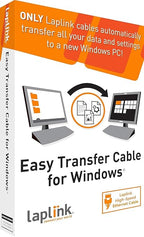 LAPLINK Easy Transfer Cable, Includes PCmover Express Data Transfer Software by LaplinkSoftware