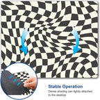 Mouse Pad, Square Mouse Mat Waterproof Computer Mousepad Non-Slip Rubber Base - Image 3