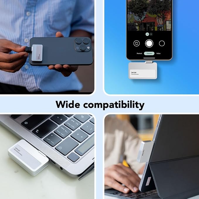 Lexar 1TB Professional Go Portable SSD, Supports Apple 4K 60fps ProRes - Image 8