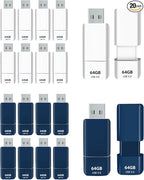 GIGASTONE 64GB Flash Drive Z60NB USB 3.2 Gen 1, Ultra Fast, Retractable Capless by Gigastone