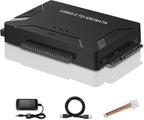 USB 3.0 to SATA IDE Adapter, Hard Drive Reader External Ultra Recovery by EYOOLD