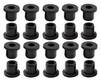 20 pcs 1/2" Drill Hole，5/16" ID Black Silicone Top hat Rubber Grommets by Unknown