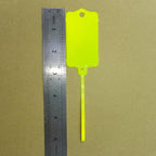 100pcs Reusable Blank Plastic Tags Ties Key Tags 1.45"*2.48" Serrated Tension - Image 6