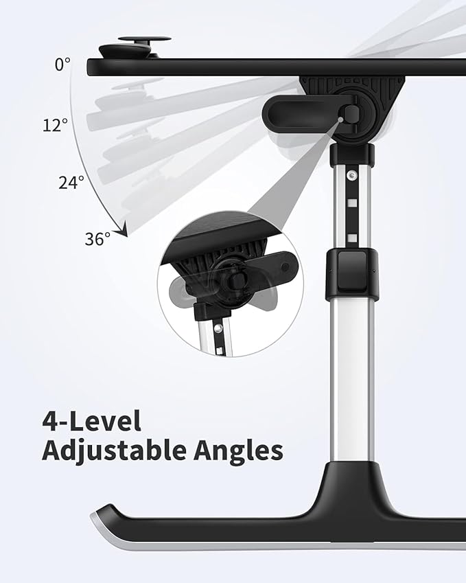 SAIJI Height & Angle Adjustable Laptop Stand - Image 6