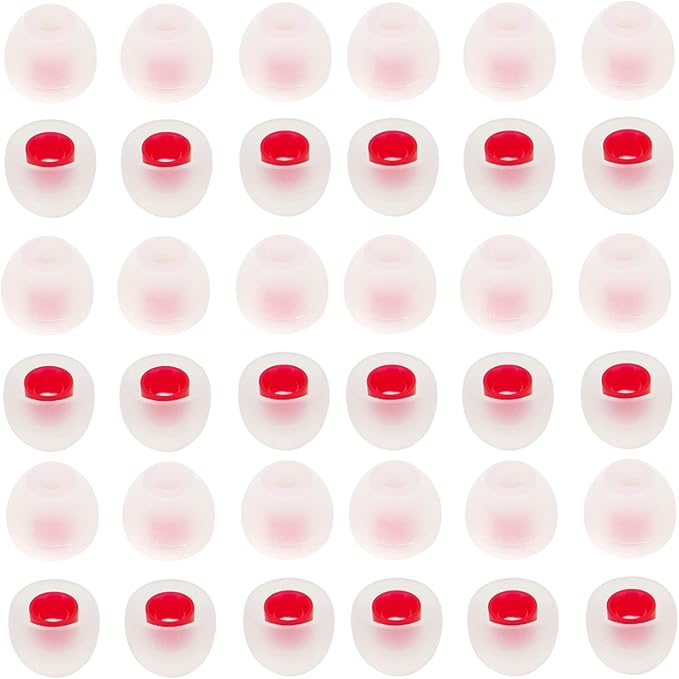 36 Pieces Small Earbud Tips Soft and Comfortable Ear Bud Replacement Pieces by CYADCI