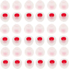 36 Pieces Small Earbud Tips Soft and Comfortable Ear Bud Replacement Pieces by CYADCI