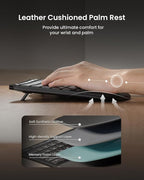 ProtoArc Ergonomic Wireless Keyboard Mouse, EKM01 Plus Full Size Ergo Bluetooth - Image 3