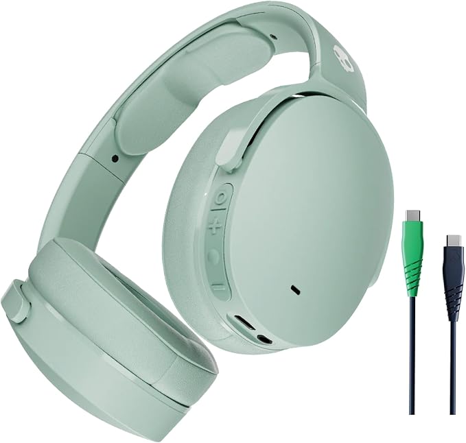 Skullcandy Hesh ANC Over-Ear Noise Cancelling Wireless Headphones by Skullcandy