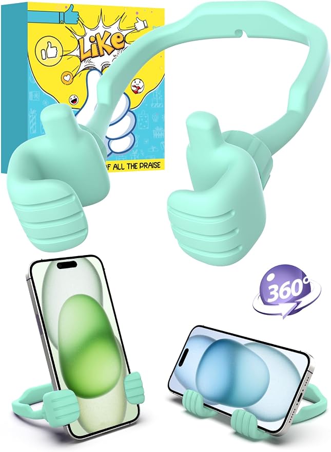 Graduation Gifts for Boys Girls Cell Phone Stand: Thumbs Up Lazy Phone Stand by CALDEVER