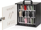 Cell Phone Holder Classroom 33 Slots Wooden Cell Phone Storage Cabinet Pocket by Lzttyee