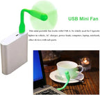 Mini USB Fan, Portable Pocket Fan USB-A Powered Little Cooler, Quiet Operation - Image 3