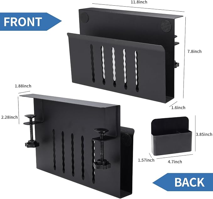 Desk Side Storage, Desk Laptop Holder - Image 7