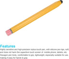 MECCANIXITY 2pcs Stylus Pens for Touch Screens Hexagon Crayon Stylus Pen - Image 3