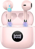 Wireless Earbuds, 40H Playback Mini Case IP7 Waterproof Sports Earphones by Jxrev