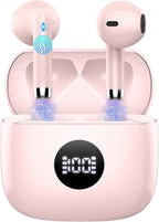 Wireless Earbuds, 40H Playback Mini Case IP7 Waterproof Sports Earphones by Jxrev