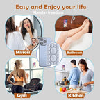 ZYCCER Double Sided Silicone Suction Phone Holder Mount, Compatible - Image 7
