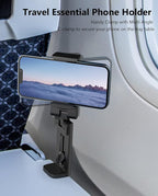 MiiKARE Airplane Travel Essentials Phone Holder, Universal Handsfree Phone Mount - Image 3