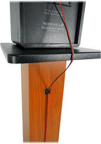 Rockville Pair SS28C 28" Speaker Stands, 100Lbs Capacity, Solid MDF Wood - Image 3