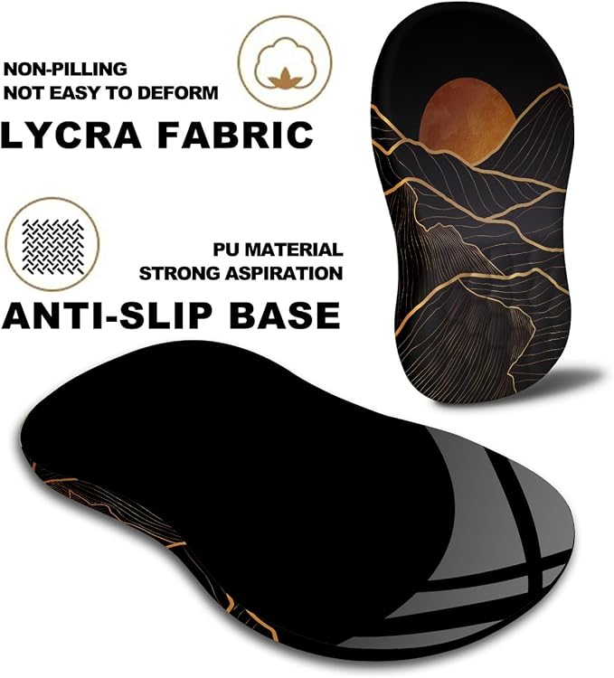 Mouse Pad Wrist Support, Ergonomic Mouse Pad - Image 6