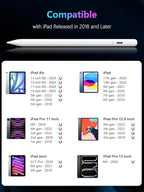 Stylus Pen for Apple iPad, Sensitivity Palm Rejection Fast Charge Stylus Pencil - Image 2
