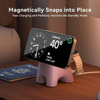 2025 Magnetic Wireless Charging Station, 15W Mag-Safe Charger Stand - Image 7