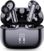 Wireless Earbuds, New Wireless Earphones HiFi Stereo Deep Bass 40H Playtime by xinwld