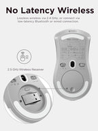 Lenovo Legion M600 RGB Wireless Gaming Mouse – 16, 000 DPI, 9 Programmable - Image 8
