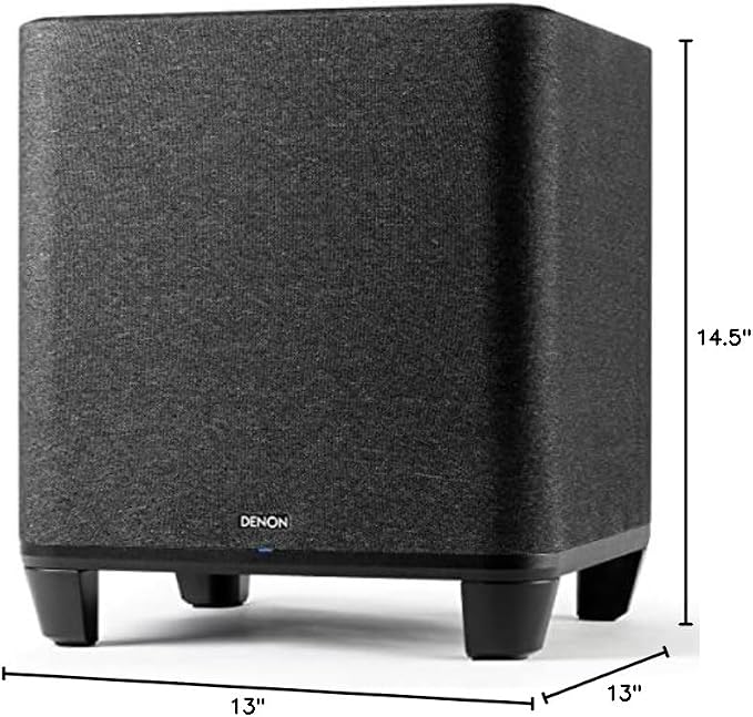 Denon Home Subwoofer – Deep, Powerful Bass, Wireless Streaming, Pair Home - Image 7