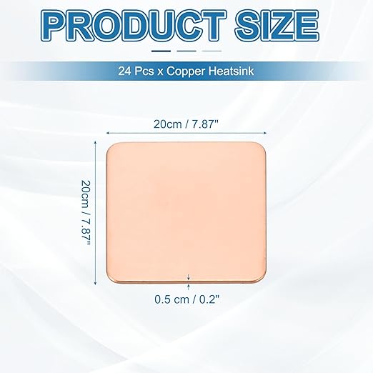 PATIKIL Copper Heatsink Pad Shims - Image 2