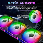 Jungle Leopard Interstellar V1 120mm Case Fan, Infinity Mirror Module - Image 5
