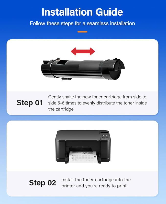 5130 Toner Cartridge Set 4-Pack High-Capacity Replacement - Image 4