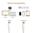 Amazon Basics MFi Certified USB-C to Lightning Fast Charging Cable - Image 2