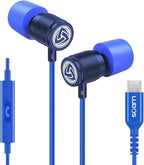 LUDOS Ultra USB C Headphones for iPhone 16 15 Pro Max Plus iPad Pro, 5 Years by Ludos