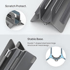 SODI Vertical Laptop Stand for Desk, Gravity Auto Lock MacBook Stand, Aluminum - Image 7