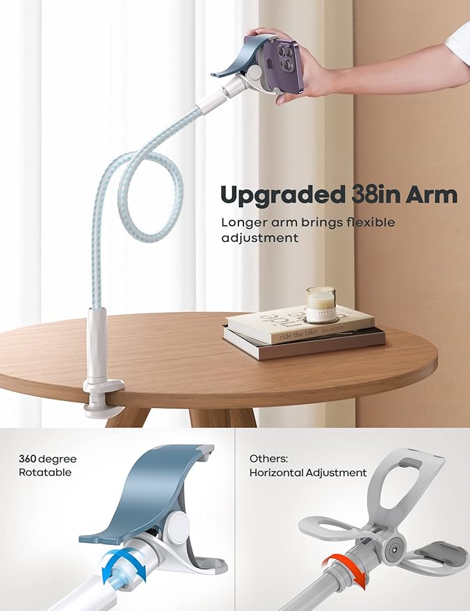 Lamicall Gooseneck Phone Holder Bed - Image 4