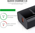 USB Type C Charger Fast Charge Dual USB Wall Plug Charging Blocks Android C - Image 3