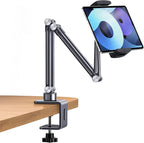 OATSBASF Phone and Tablet Holder Bed Gooseneck Mount, Aluminum Long Arm by OATSBASF