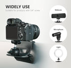 RAUBAY 【CM01】 Monitor Top Camera Mount Clamp, Hanging Webcam Stand - Image 4