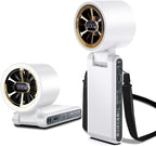 CAZOKASI Rechargeable Strong Wind Handheld Fan by CAZOKASI