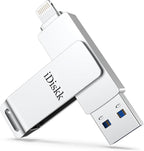 iDiskk 256GB iPhone Photo Storage Stick MFi Certified Flash Drive Photo Stick by iDiskkDirect