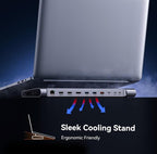TobenONE USB-C Docking Station 3 Monitors & Dual Monitor, Laptop Dock Stand - Image 8