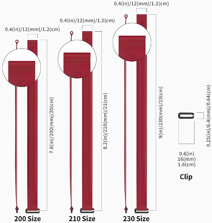 C-Shaped Clip Finger Phone Grip, Sinjimoru Silicone Cell Phone Strap - Image 6